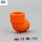 Pomarańczowe rury PPR Złączki plastikowe Kolanko rurowe redukujące kompresję 45 90 stopni