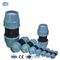 ISO14001 Niebieskie złączki zaciskowe HDPE do rur polietylenowych